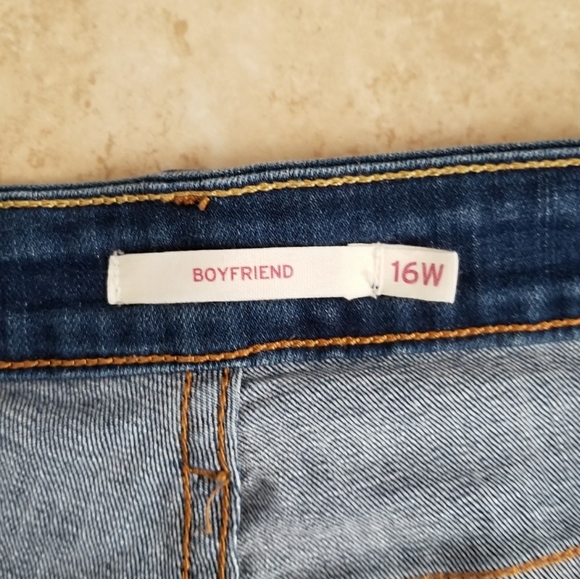 Levi's plus size boyfriend Jeans - Picture 4 of 4